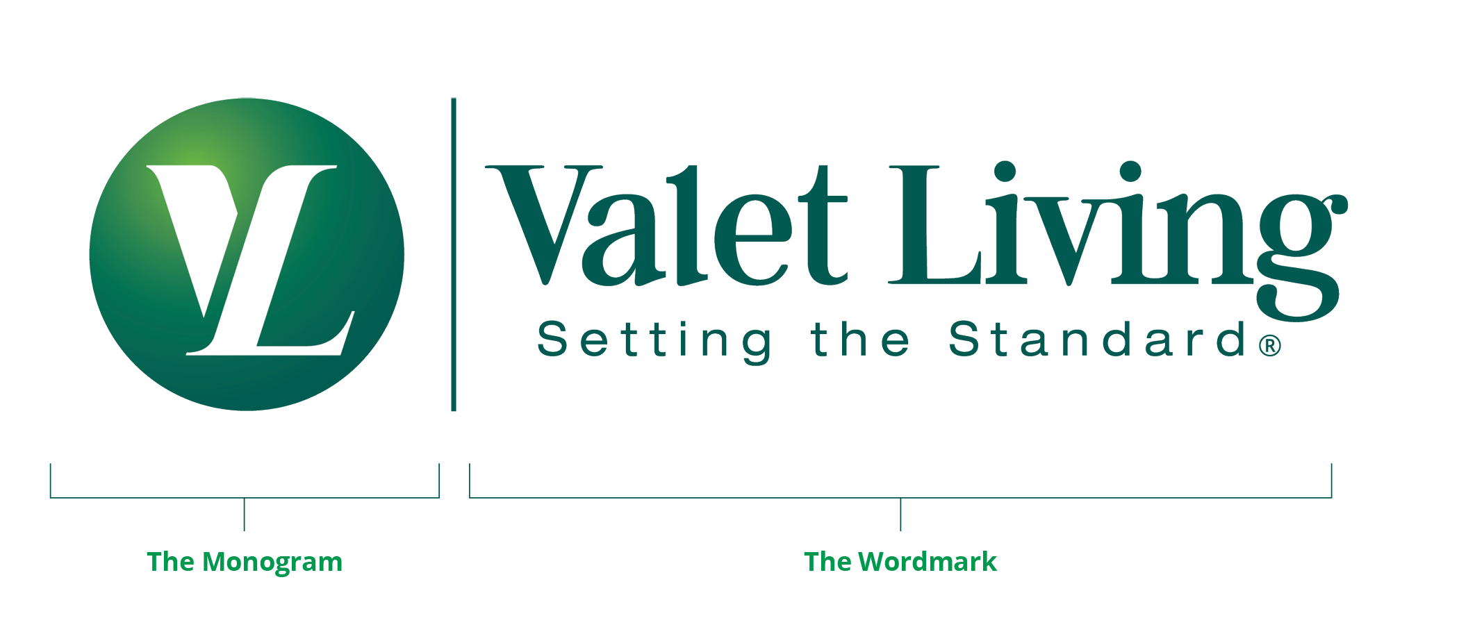 Logos & Guidelines Valet Living